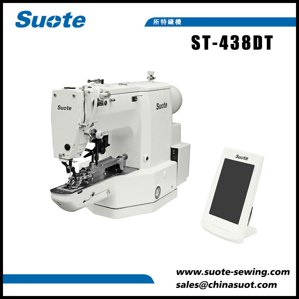 What are the advantages and features of electronic snap button machine touch screen panel