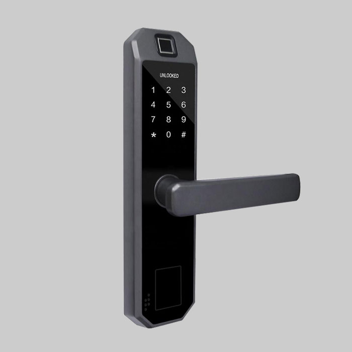 Features and considerations related to smart door handle locks