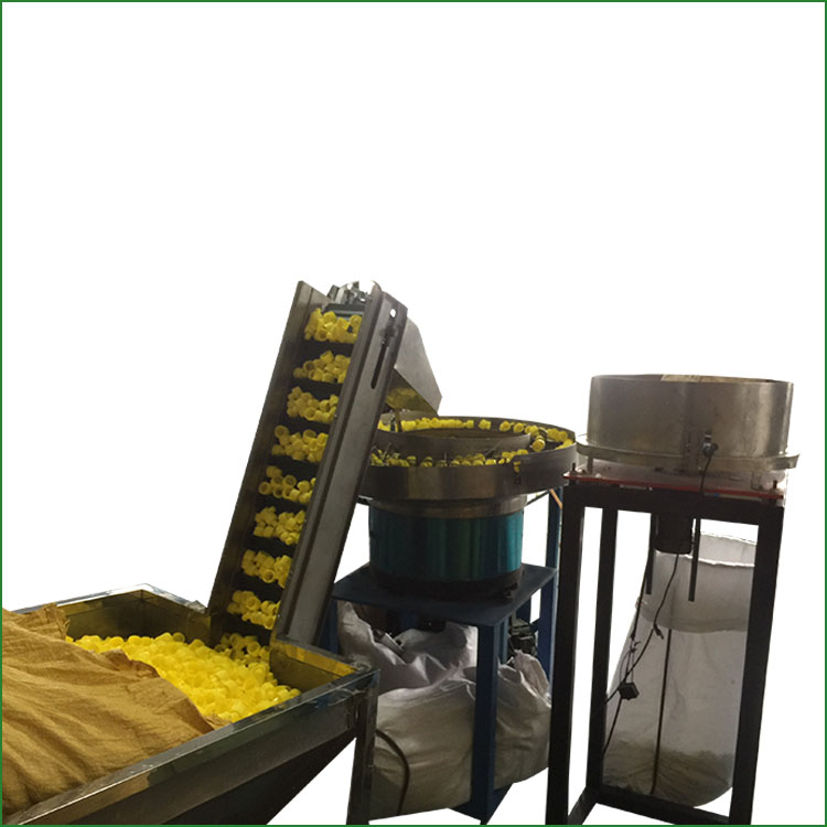 Aspects associated with a plastic cap machine