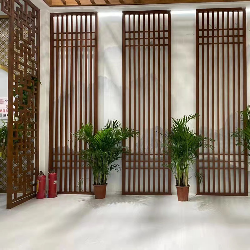 Here are some key features and considerations of an aluminum sculpture room divider screen